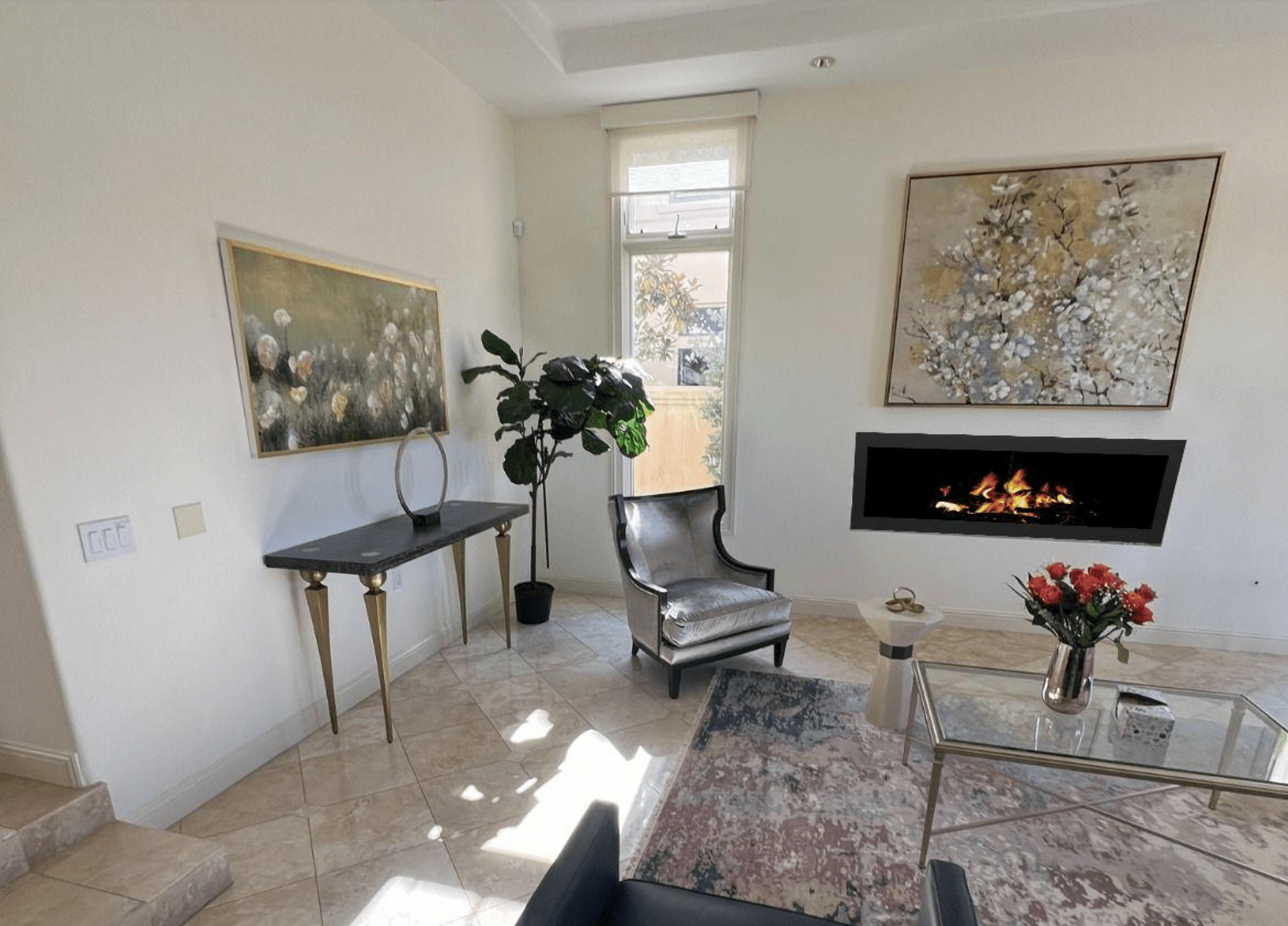 Manhattan Fireplace Doors Hidden Frame - Deposit - ExceptionalFire