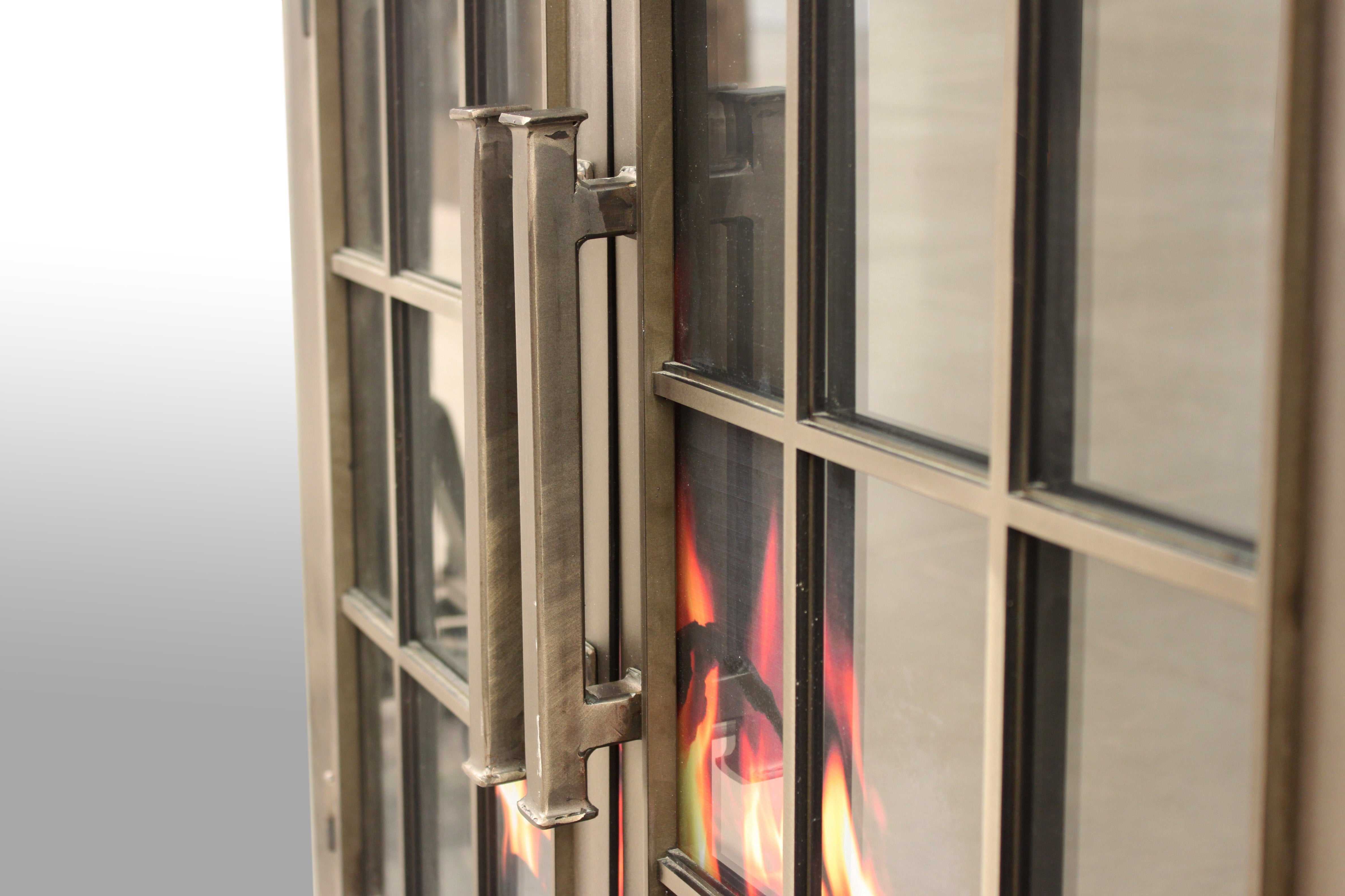 Metro - Masonry and Prefab Fireplace Glass Doors - ExceptionalFire