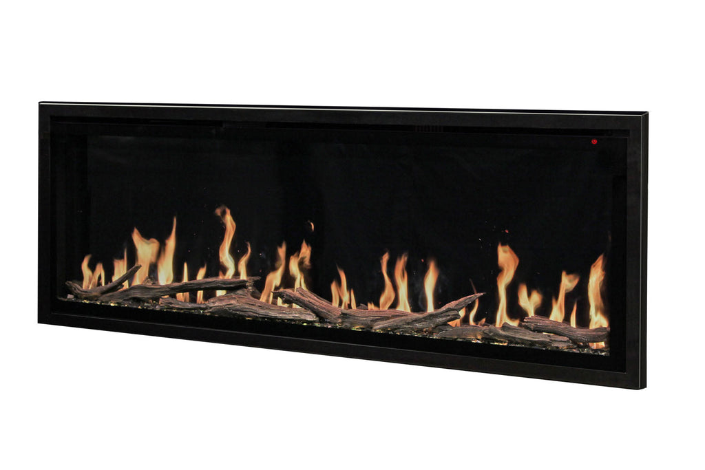 Modern Flames Orion Slim 100-Inch Three-Sided Built-In Electric Fireplace - Model OR100-SLIM