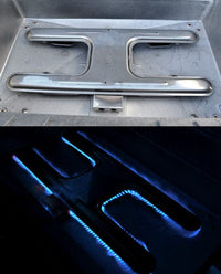 MHP WNK4 Gas Grill Head with SearMagic Grids & Folding Shelves