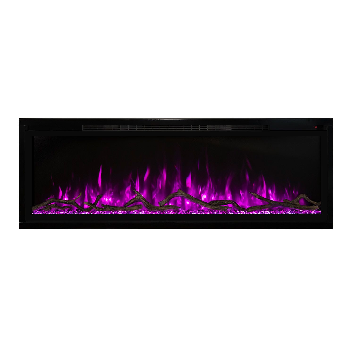 Modern Flames 60" Spectrum Slimline Wall Mount/Built-In Electric Fireplace - SPS-60B