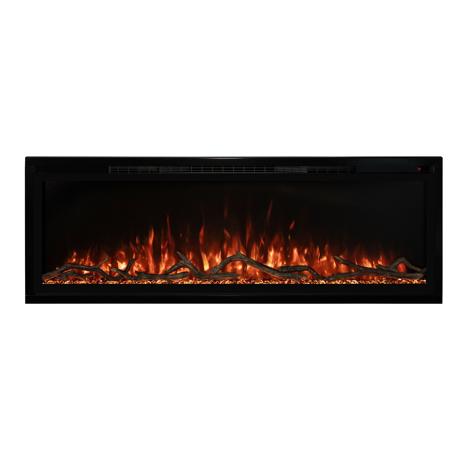 Modern Flames 60" Spectrum Slimline Wall Mount/Built-In Electric Fireplace - SPS-60B
