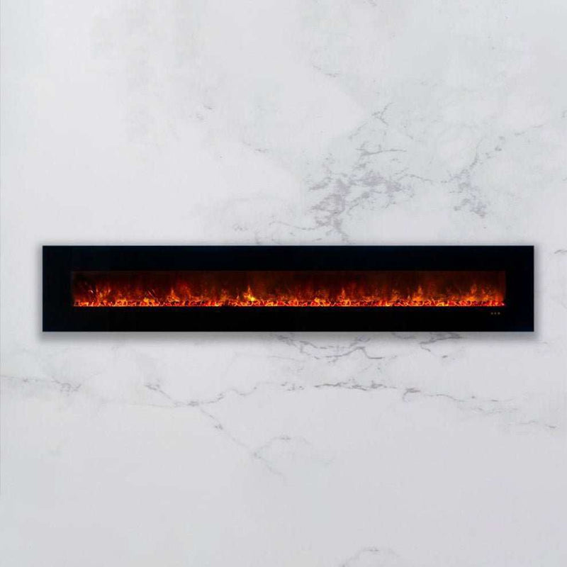 Modern Flames Ambiance 144'' Wall Mount Electric Fireplace - Model AL144CLX2-G - ExceptionalFire