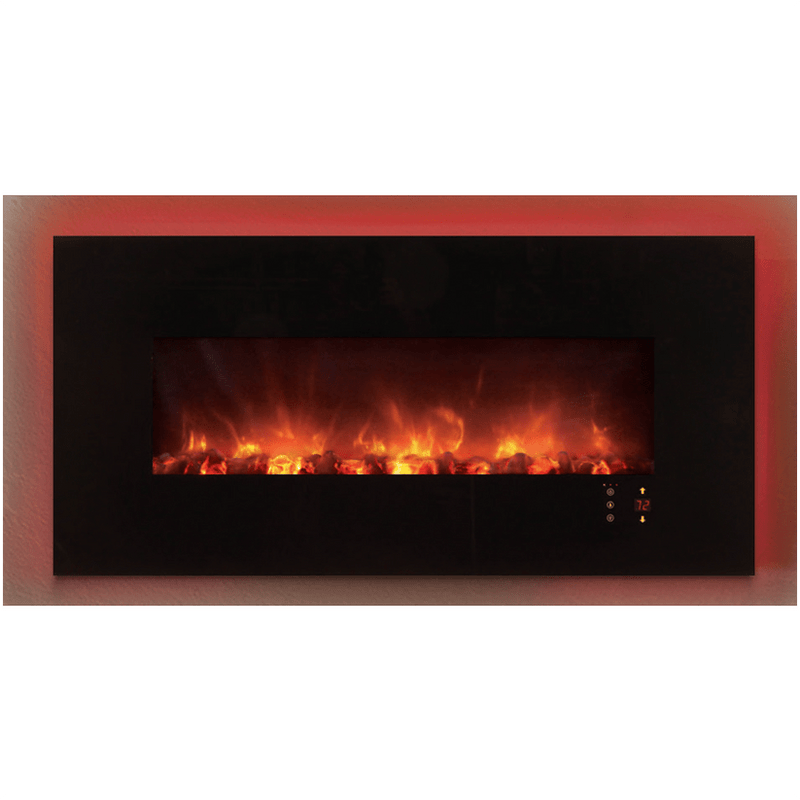 Modern Flames Ambiance 144'' Wall Mount Electric Fireplace - Model AL144CLX2-G - ExceptionalFire