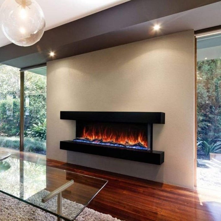 Modern Flames Landscape Pro 44" Electric Fireplace Wall Mount Studio Suite - Model WMC-44LPM-WW - ExceptionalFire