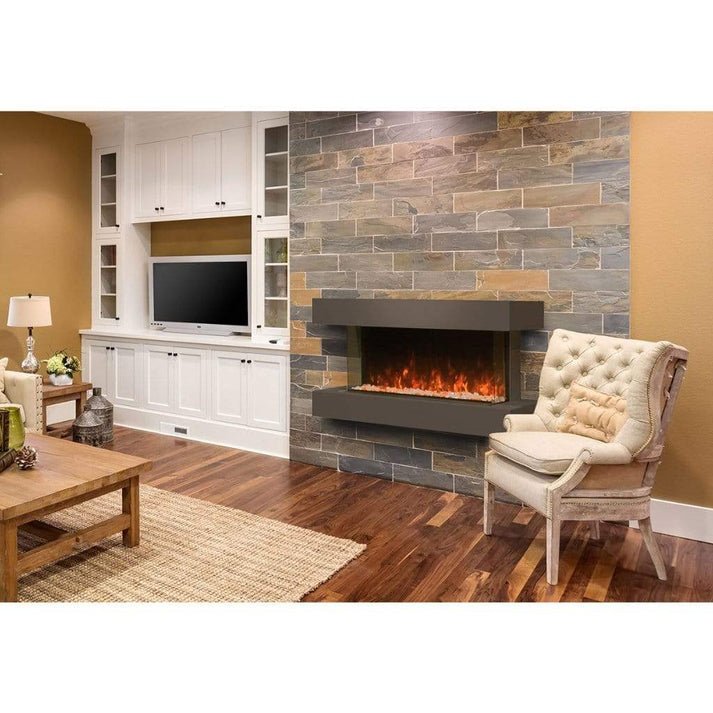 Modern Flames Landscape Pro 44" Electric Fireplace Wall Mount Studio Suite - Model WMC-44LPM-WW - ExceptionalFire