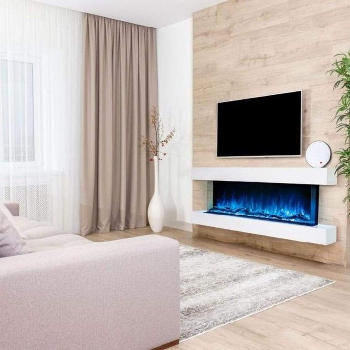 Modern Flames Landscape Pro 68" Electric Fireplace Wall Mount Studio Suite - Model WMC-68LPM-CS - ExceptionalFire