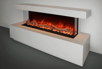 Modern Flames Landscape Pro Multi 56-Inch Three-Sided Electric Fireplace - Model LPM-5616 - ExceptionalFire