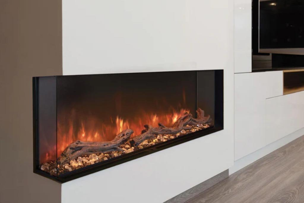 Modern Flames Landscape Pro Multi 56-Inch Three-Sided Electric Fireplace - Model LPM-5616