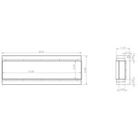 Modern Flames Landscape Pro Multi 68-Inch Three-Sided Electric Fireplace - Model LPM-6816 - ExceptionalFire