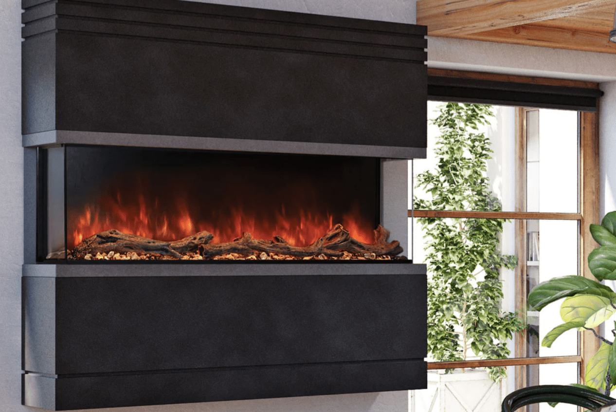 Modern Flames Landscape Pro Multi 68-Inch Three-Sided Electric Fireplace - Model LPM-6816