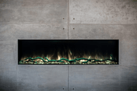 Modern Flames Landscape Pro Slim 44-Inch Built In Wall Mount Electric Fireplace - Model LPS-4414 - ExceptionalFire