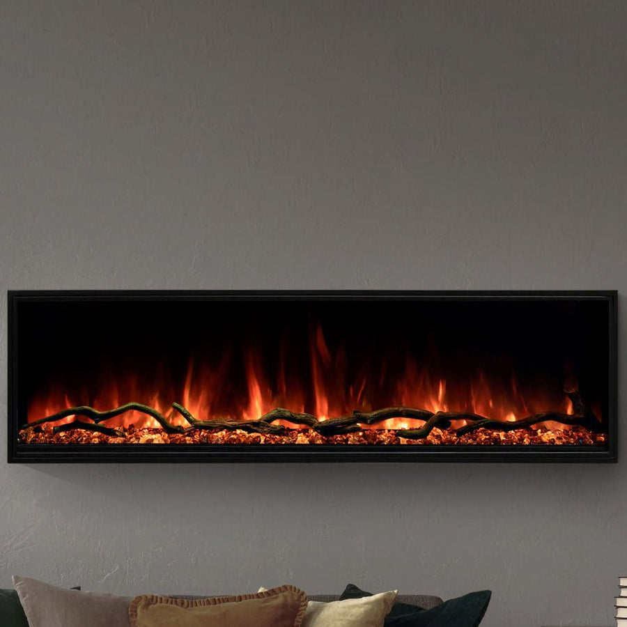 Modern Flames Pro Slim 68" Built-In Electric Fireplace