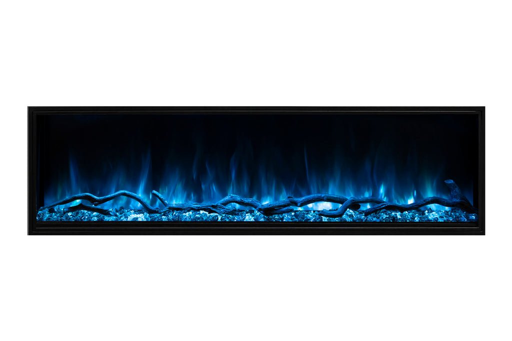 Modern Flames Landscape Pro Slim 68-Inch Built In Wall Mount Electric Fireplace - Model LPS-6814