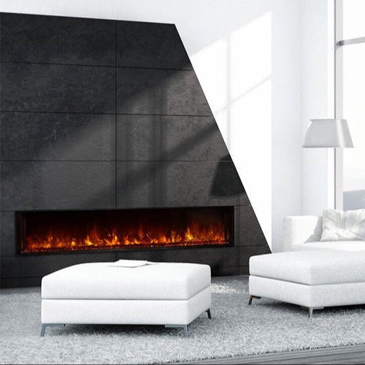 Modern Flames Landscape Pro Slim 80-Inch Built In Wall Mount Electric Fireplace - Model LPS-8014