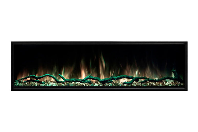 Modern Flames Landscape Pro Slim 80-Inch Built In Wall Mount Electric Fireplace - Model LPS-8014 - ExceptionalFire