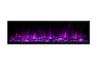 Modern Flames Landscape Pro Slim 96-Inch Built In Wall Mount Electric Fireplace - Model LPS-9614 - ExceptionalFire