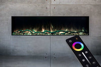 Modern Flames Landscape Pro Slim 96-Inch Built In Wall Mount Electric Fireplace - Model LPS-9614 - ExceptionalFire