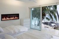 Modern Flames Orion Slim 100-Inch Three-Sided Built-In Electric Fireplace - Model OR100-SLIM - ExceptionalFire