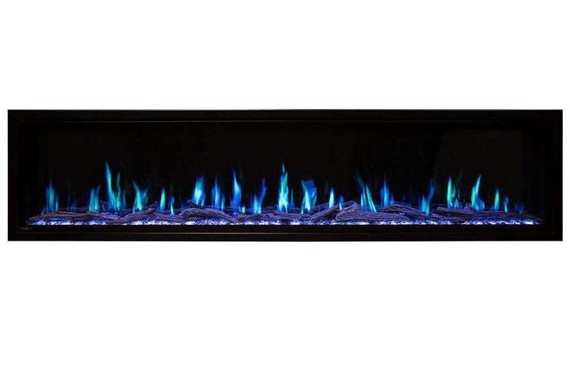 Modern Flames Orion Slim 60-Inch Three-Sided Built-In Electric Fireplace - Model OR60-SLIM - ExceptionalFire