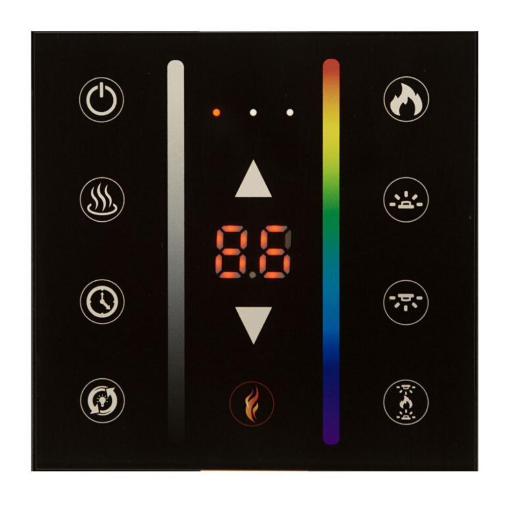 Modern Flames Orion Slim 76-Inch Three-Sided Built-In Electric Fireplace - Model OR76-SLIM