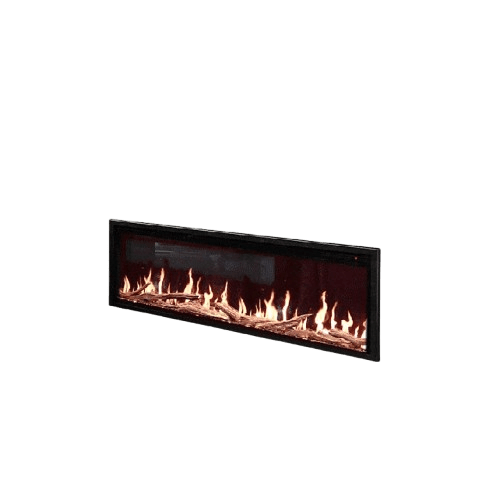 Modern Flames Orion Slim 76-Inch Three-Sided Built-In Electric Fireplace - Model OR76-SLIM