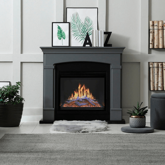 Modern Flames Orion Traditional 36" Heliovision Virtual Built-In Electric Firebox - Model OR36-TRAD