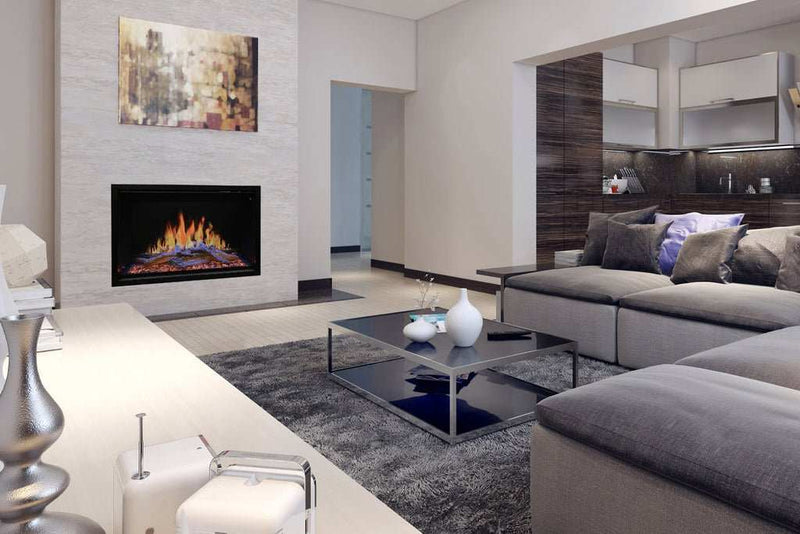 Modern Flames Orion Traditional 36" Heliovision Virtual Built-In Electric Firebox - Model OR36-TRAD - ExceptionalFire