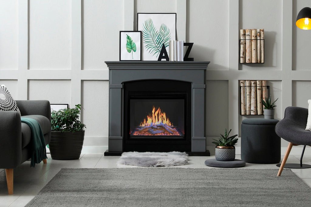 Modern Flames Orion Traditional 54" Heliovision Virtual Built-In Electric Firebox - Model OR54-TRAD