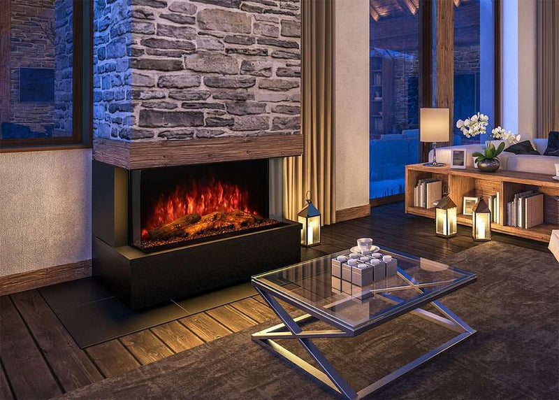 Modern Flames Sedona Pro Multi 30-Inch Three-Sided Built-In Electric Fireplace Corner (L/R) - Model SPM-3026 -ExceptionalFire