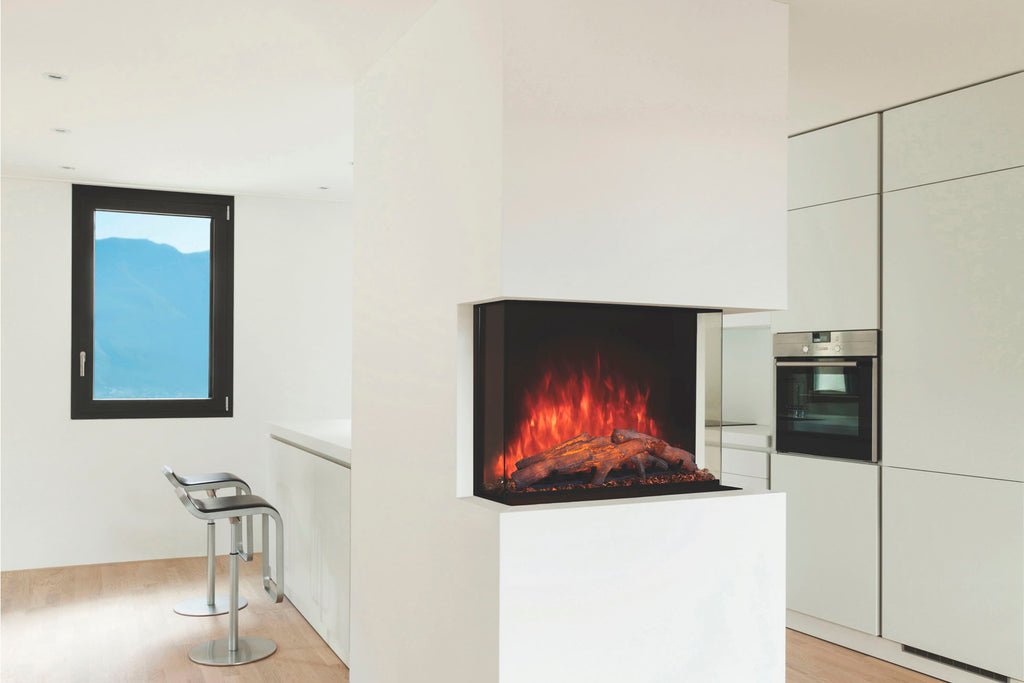 Modern Flames Sedona Pro Multi 36" 3-Sided / 2-Sided Built In Electric Firebox - Model SPM-3626
