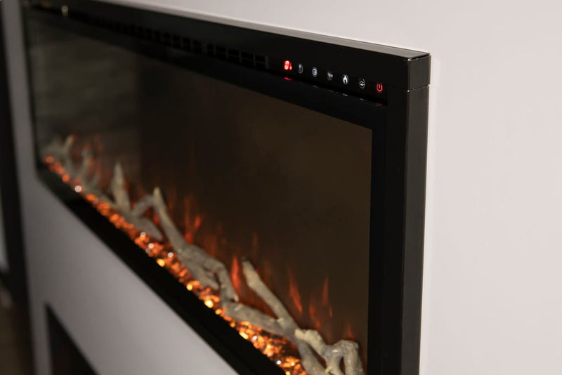 Modern Flames Spectrum Slimline 74-Inch Electric Fireplace - Model SPS-74B - ExceptionalFire