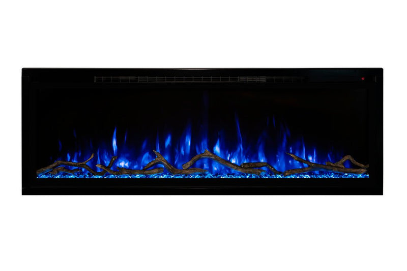Modern Flames Spectrum Slimline 74-Inch Electric Fireplace - Model SPS-74B - ExceptionalFire