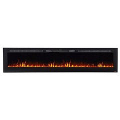 Modern Flames Spectrum Slimline 74-Inch Electric Fireplace - Model SPS-74B - ExceptionalFire