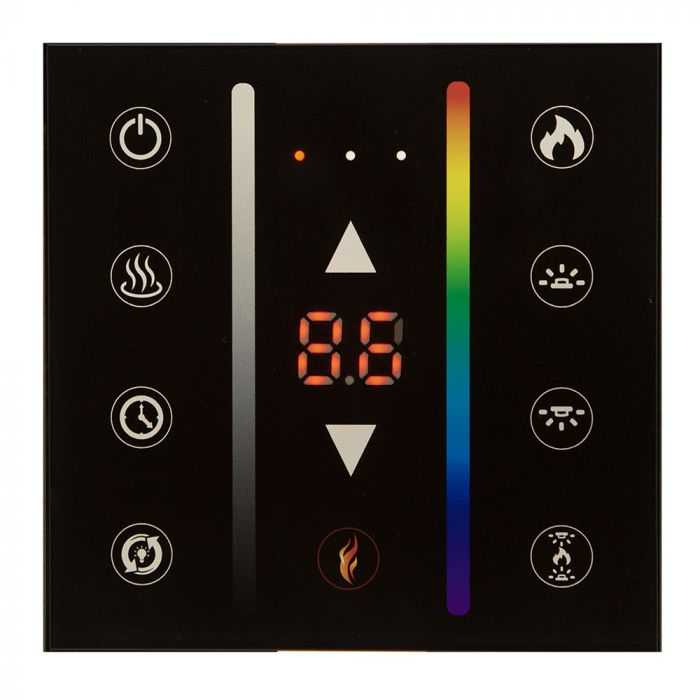 Modern Flames TH-WTC/LP Wireless Thermostat & Full Wall Control for Landscape Pro Multi, Landscape Pro Slim & Sedona Pro Multi Electric Fireplaces