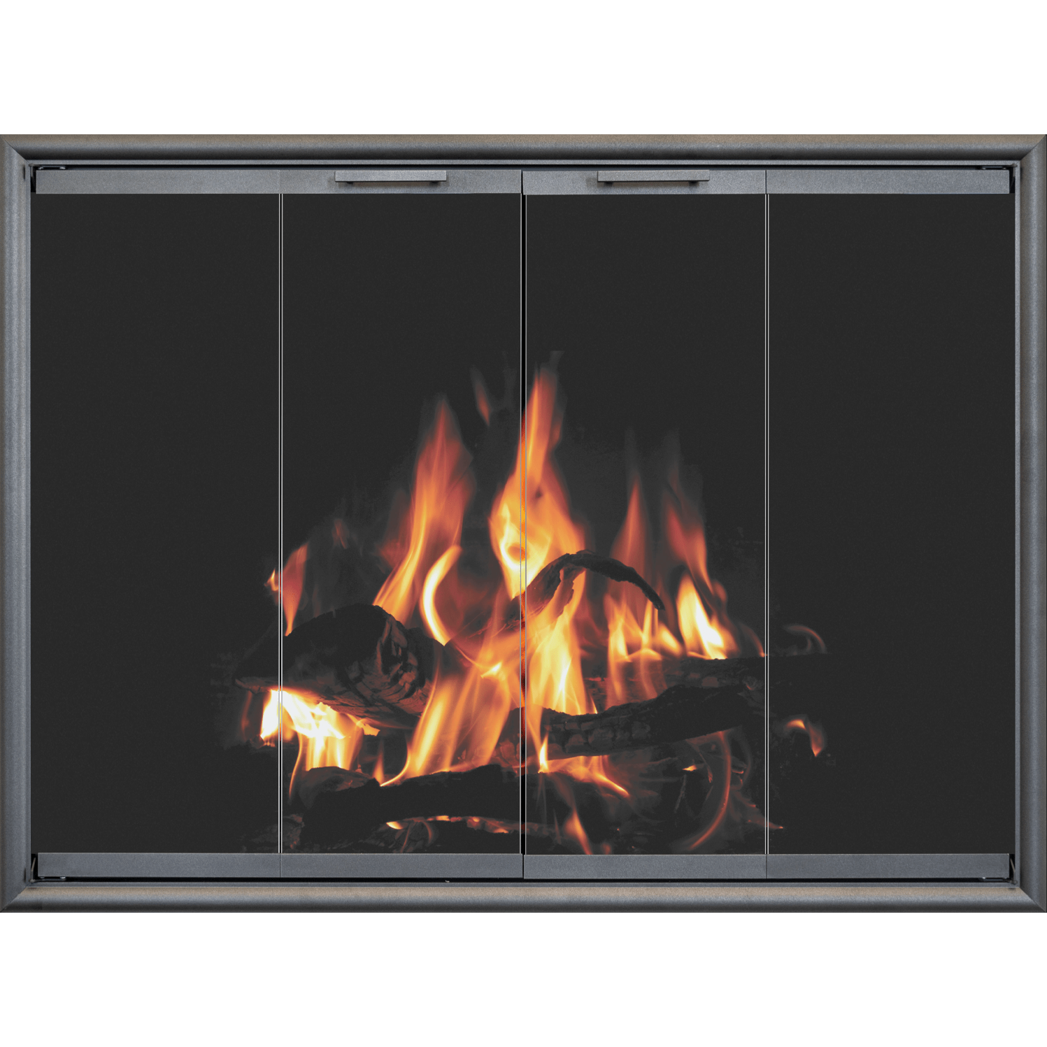 Monterey - Standard Glass Doors Designed for All Prefabricated Fireplaces by Stoll Industries
