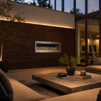 Montigo Mahana 60" Outdoor Vent-Free Linear Gas Fireplace - Model PL60VO — lifestyle