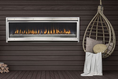 Montigo Mahana 42" Outdoor Vent-Free Linear Gas Fireplace - Model PL42VO