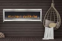 Montigo Mahana 60" Outdoor Vent-Free Linear Gas Fireplace - Model PL60VO