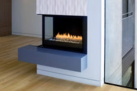 Montigo Divine Corner 38" 2-Sided Direct Vent Gas Fireplace - Model H38DFCL/CR
