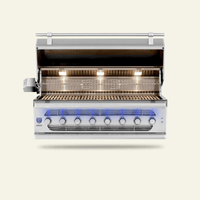 American Made Grills Muscle 54" Built-In Hybrid Grill