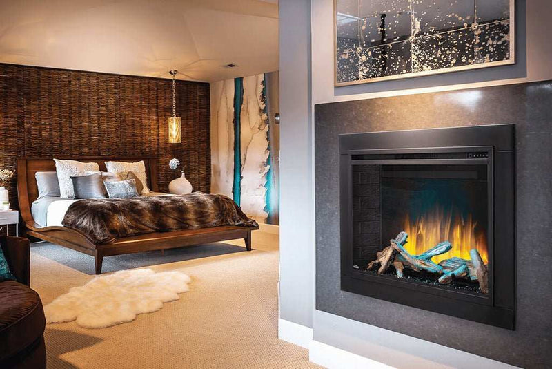 Napoleon Element™ 42 Built-in Electric Fireplace - Model NEFB42H-BS - ExceptionalFire