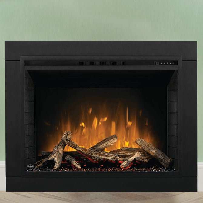 Napoleon Element™ 42 Built-in Electric Fireplace - Model NEFB42H-BS - ExceptionalFire