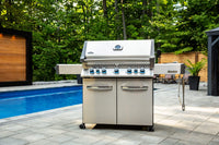 Napoleon Prestige PRO 665 RSIB Gas Grill with Infrared Side & Rear Burners - Stainless Steel