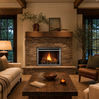 Napoleon Riverside 36" Clean Face Vent-Free Outdoor Gas Fireplace - Model GSS36CFN — lifestyle
