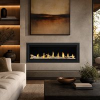 Napoleon Vector 50" Direct Vent Linear Gas Fireplace — lifestyle