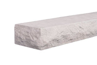 Natural Cut Stone Non-Combustible Mantel Shelf Arctic Blast finish - ExceptionalFire