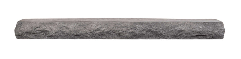 Natural Cut Stone Non-Combustible Mantel Shelf Greystone finish - ExceptionalFire