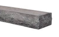 Natural Cut Stone Non-Combustible Mantel Shelf Greystone finish - ExceptionalFire