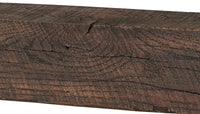 New River Weathered Beam Non-Combustible Mantel Shelf TOASTED RYE Finish - ExceptionalFire